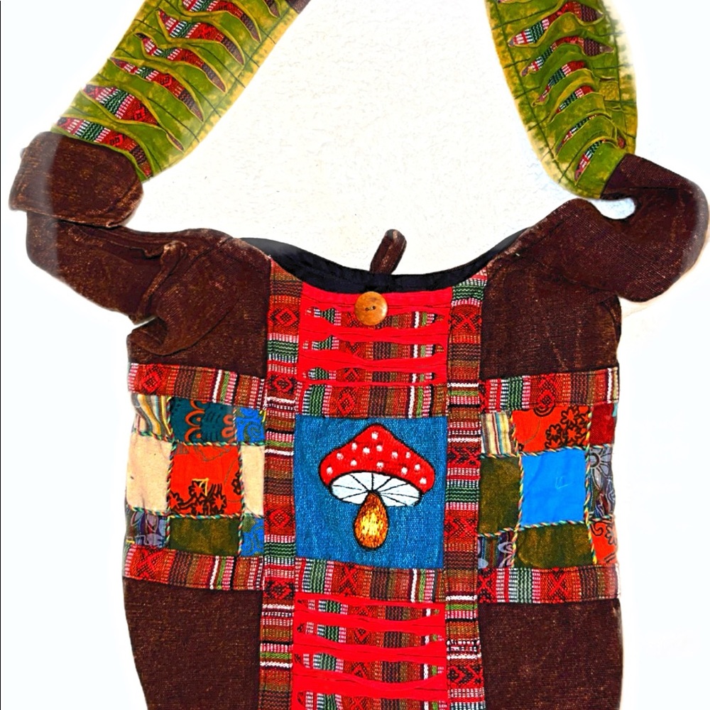 Handmade Tote Mushroom Bag! (Indie Style)